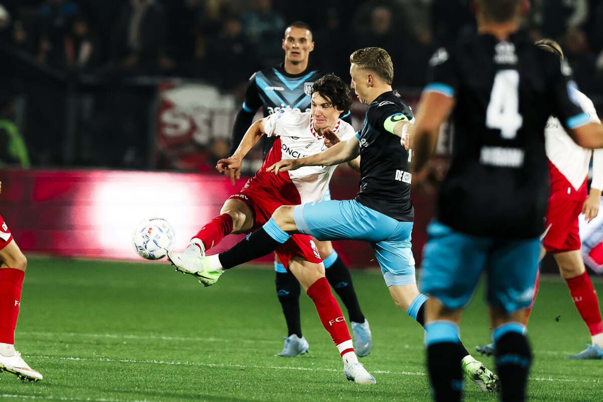 Paxten Aaronson, 'man of the match'. Foto: website FC Utrecht