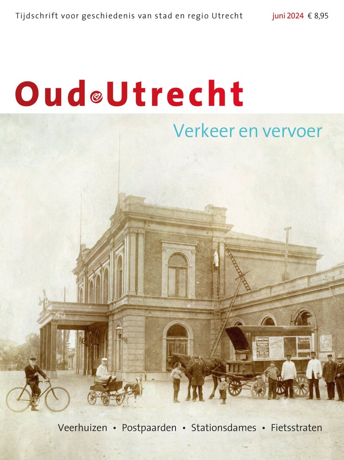 De omslag van het nieuwe tijdschrift Oud-Utrecht.