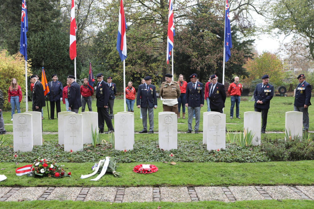 De Britse graven op Soestbergen. Foto: Ton van den Berg