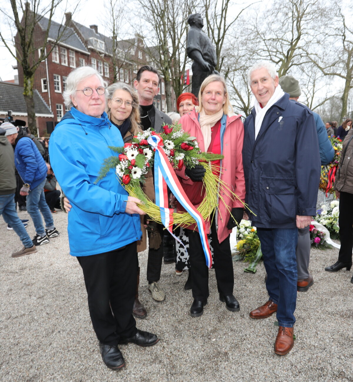 25 februari 2025: de vertegenwoordiging van Utrecht in Amsterdam. Foto: Ton van den Berg