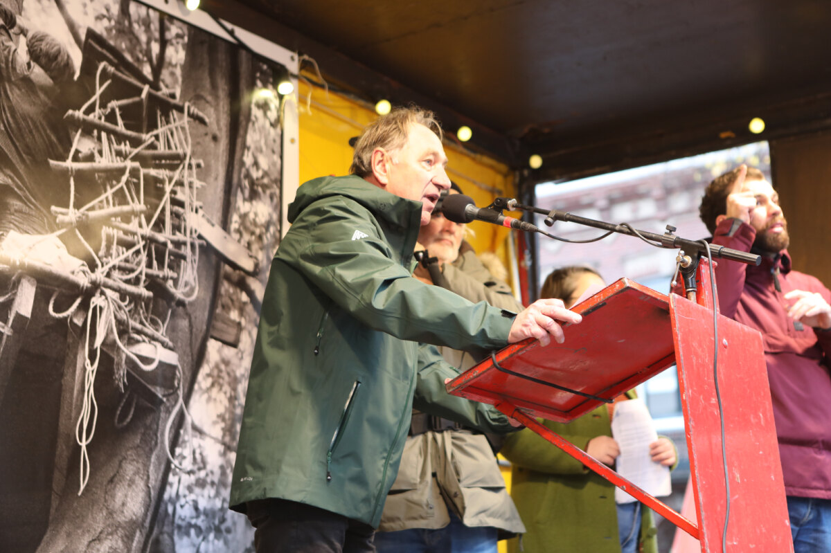 Jan Morren van Kerngroep Ring Utrecht. Foto: TvdB