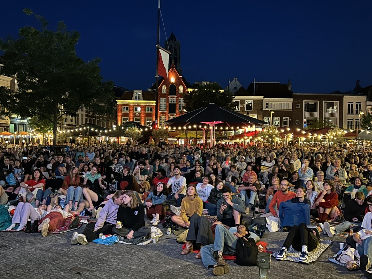 Zo zag het er dit jaar vanaf het scherm gezien uit. Foto: Jim Terlingen 