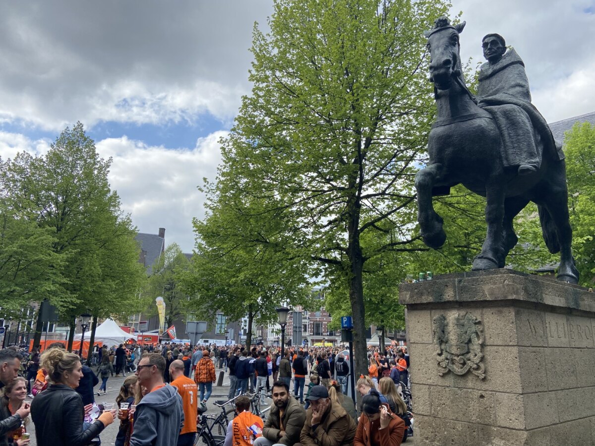 Hier het beeld op Koningsdag 2022 (foto: JT)