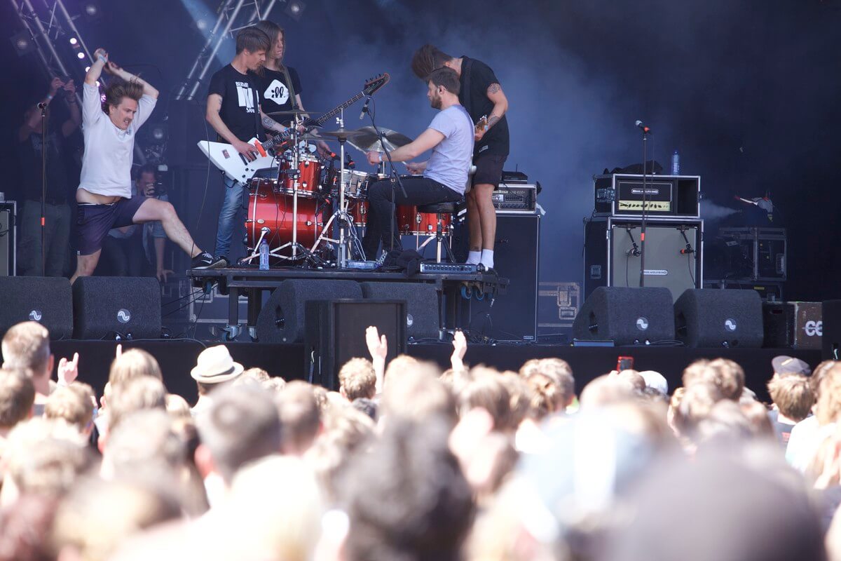 De band John Coffey. Foto: Ton van den Berg