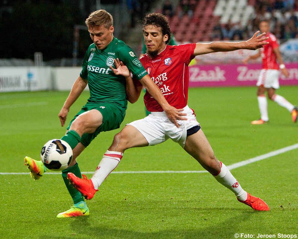 Ayoub en Jenssen. Foto: Jeroen Stoops